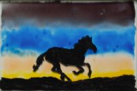 Galloping horse