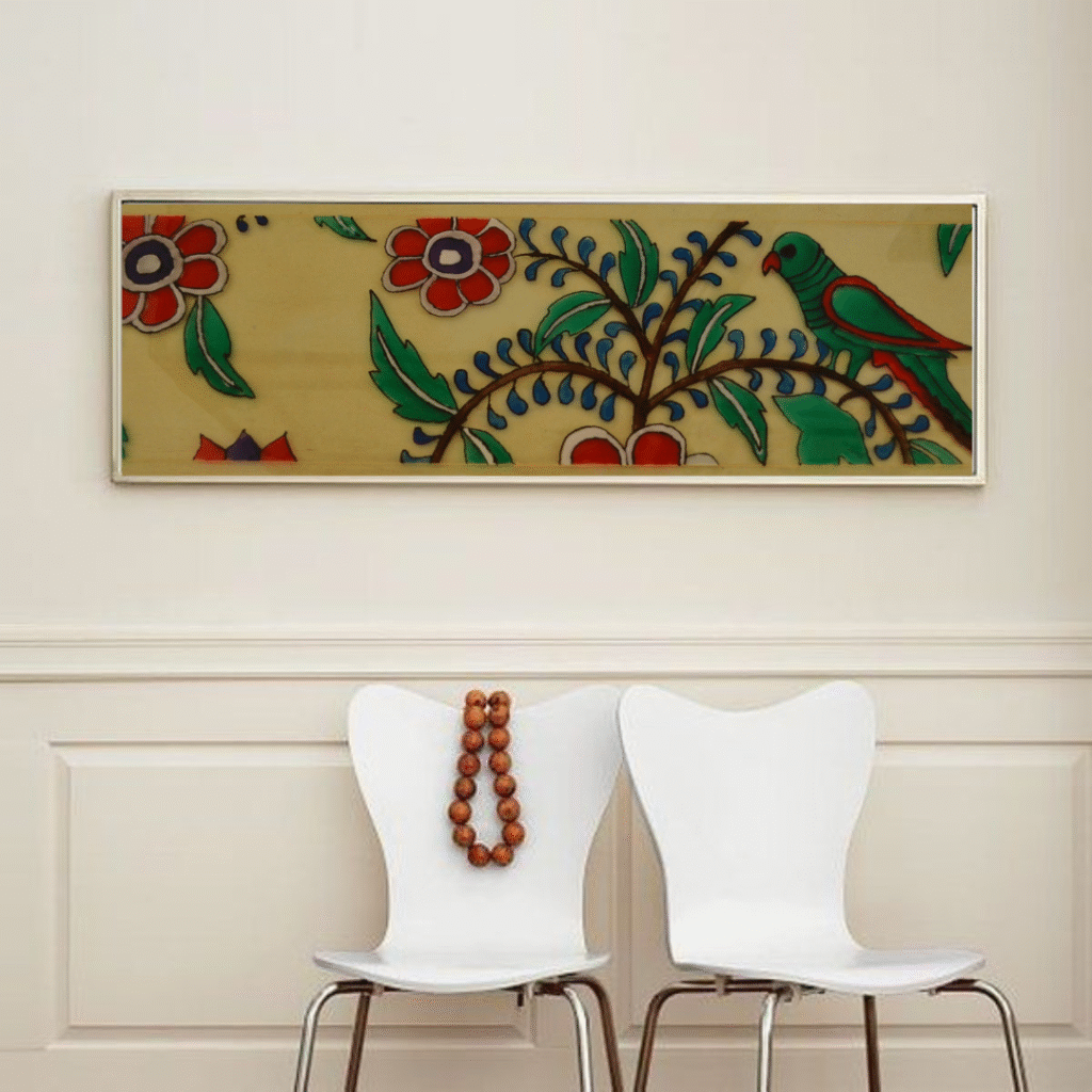 Parrot & Floral Harmony