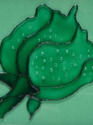 Green rose