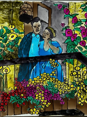 Love on the balcony